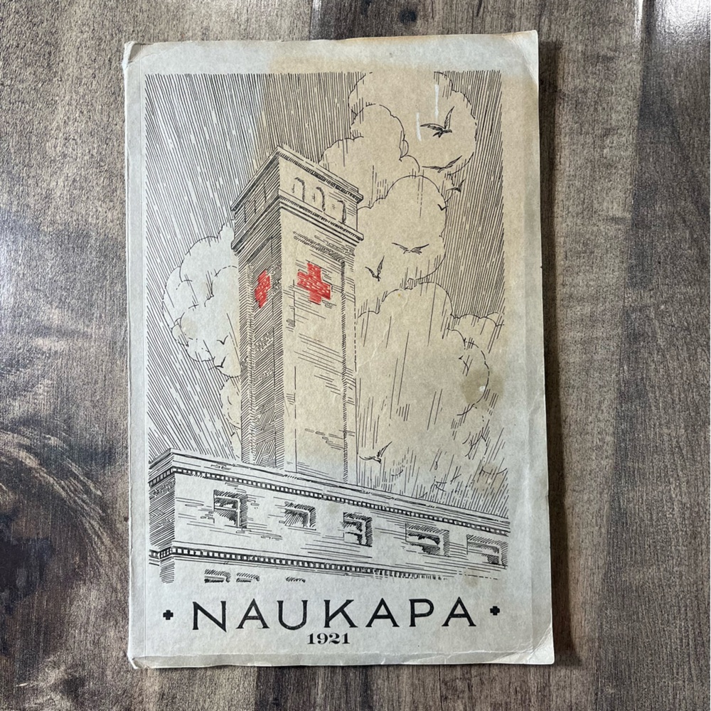 NAUKAPA First Issue 1921 vintage book